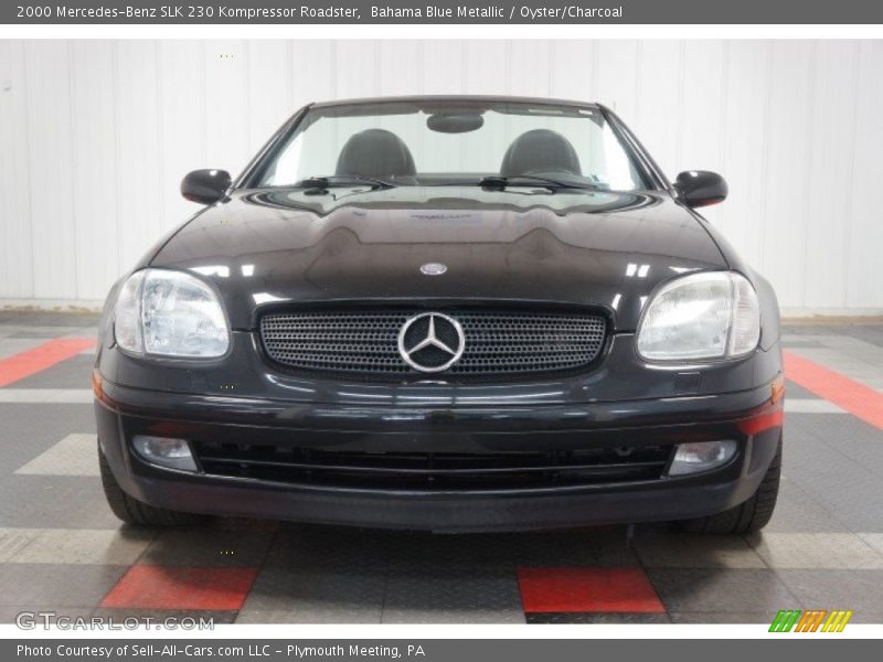 Bahama Blue Metallic / Oyster/Charcoal 2000 Mercedes-Benz SLK 230 Kompressor Roadster