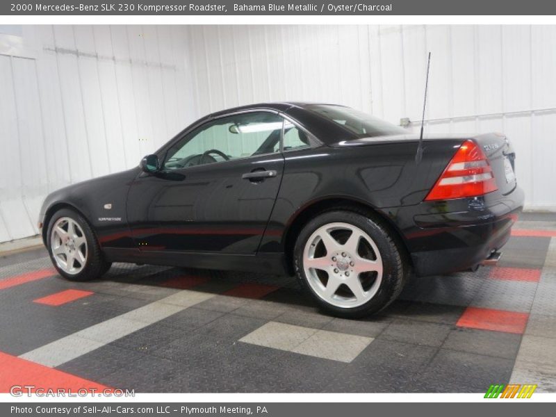 Bahama Blue Metallic / Oyster/Charcoal 2000 Mercedes-Benz SLK 230 Kompressor Roadster