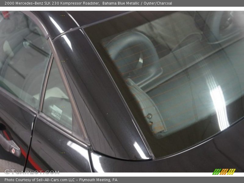 Bahama Blue Metallic / Oyster/Charcoal 2000 Mercedes-Benz SLK 230 Kompressor Roadster