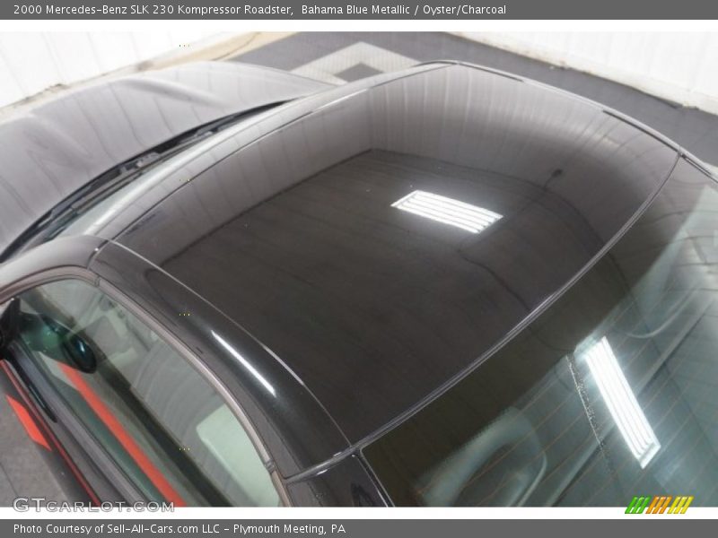 Bahama Blue Metallic / Oyster/Charcoal 2000 Mercedes-Benz SLK 230 Kompressor Roadster