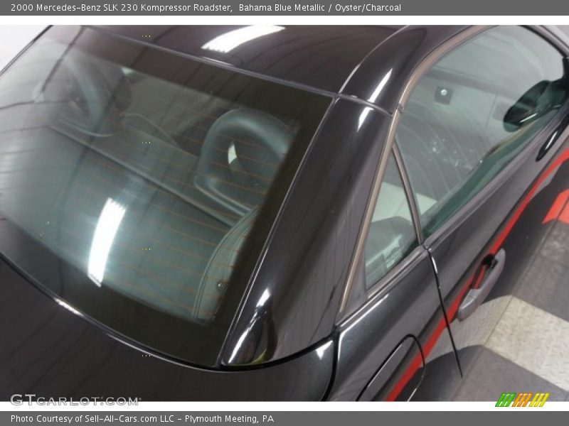 Bahama Blue Metallic / Oyster/Charcoal 2000 Mercedes-Benz SLK 230 Kompressor Roadster