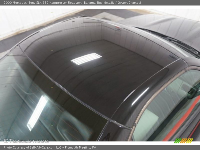 Bahama Blue Metallic / Oyster/Charcoal 2000 Mercedes-Benz SLK 230 Kompressor Roadster