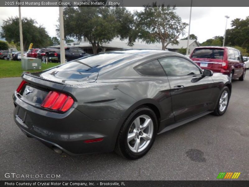 Magnetic Metallic / Ebony 2015 Ford Mustang EcoBoost Coupe