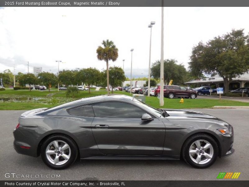 Magnetic Metallic / Ebony 2015 Ford Mustang EcoBoost Coupe