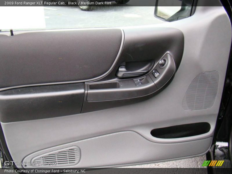 Black / Medium Dark Flint 2009 Ford Ranger XLT Regular Cab