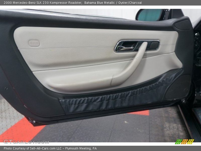 Bahama Blue Metallic / Oyster/Charcoal 2000 Mercedes-Benz SLK 230 Kompressor Roadster