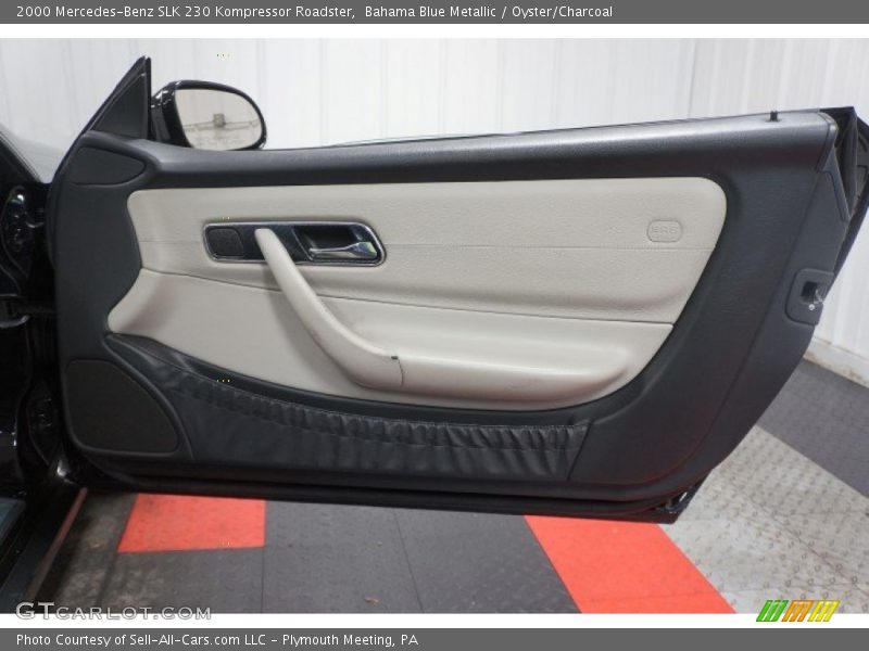 Bahama Blue Metallic / Oyster/Charcoal 2000 Mercedes-Benz SLK 230 Kompressor Roadster