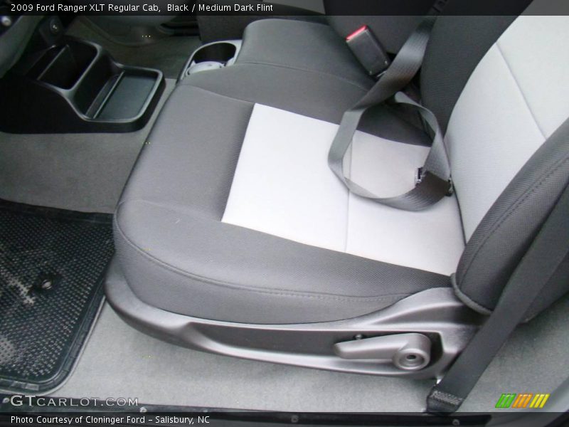 Black / Medium Dark Flint 2009 Ford Ranger XLT Regular Cab