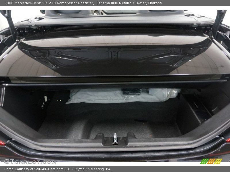 Bahama Blue Metallic / Oyster/Charcoal 2000 Mercedes-Benz SLK 230 Kompressor Roadster
