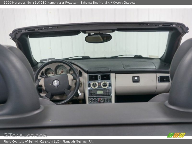 Bahama Blue Metallic / Oyster/Charcoal 2000 Mercedes-Benz SLK 230 Kompressor Roadster