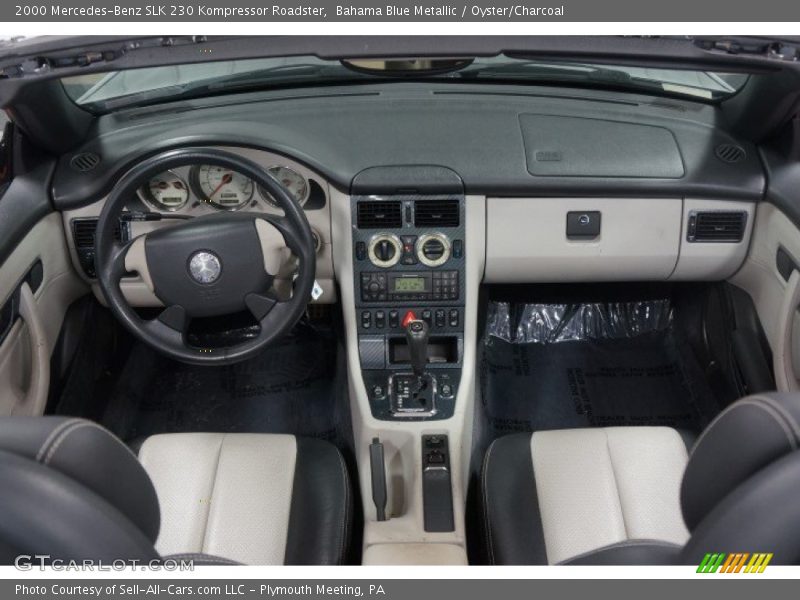 Bahama Blue Metallic / Oyster/Charcoal 2000 Mercedes-Benz SLK 230 Kompressor Roadster