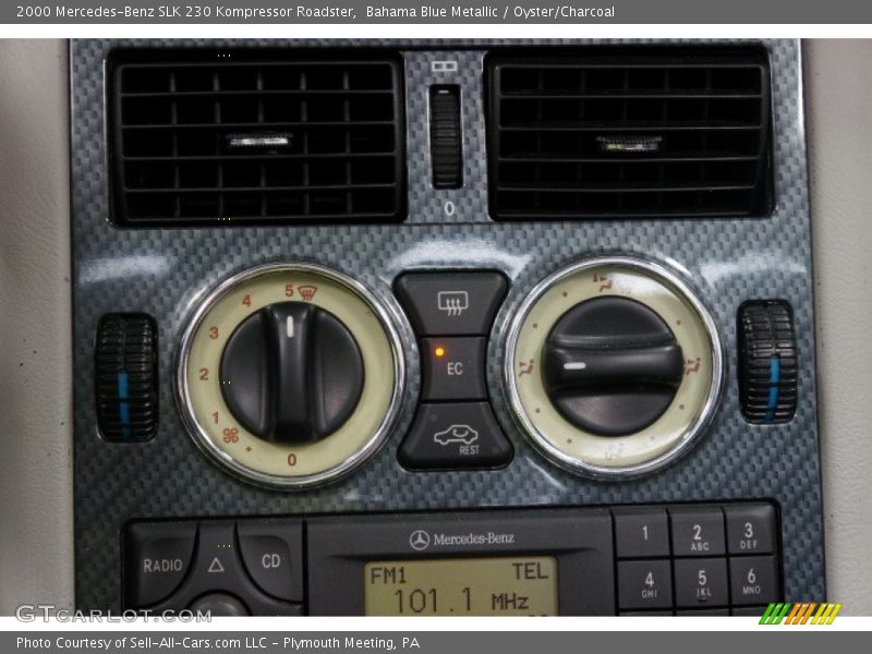 Bahama Blue Metallic / Oyster/Charcoal 2000 Mercedes-Benz SLK 230 Kompressor Roadster