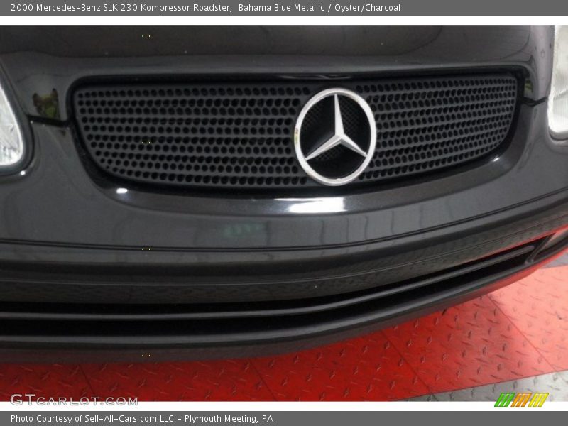 Bahama Blue Metallic / Oyster/Charcoal 2000 Mercedes-Benz SLK 230 Kompressor Roadster