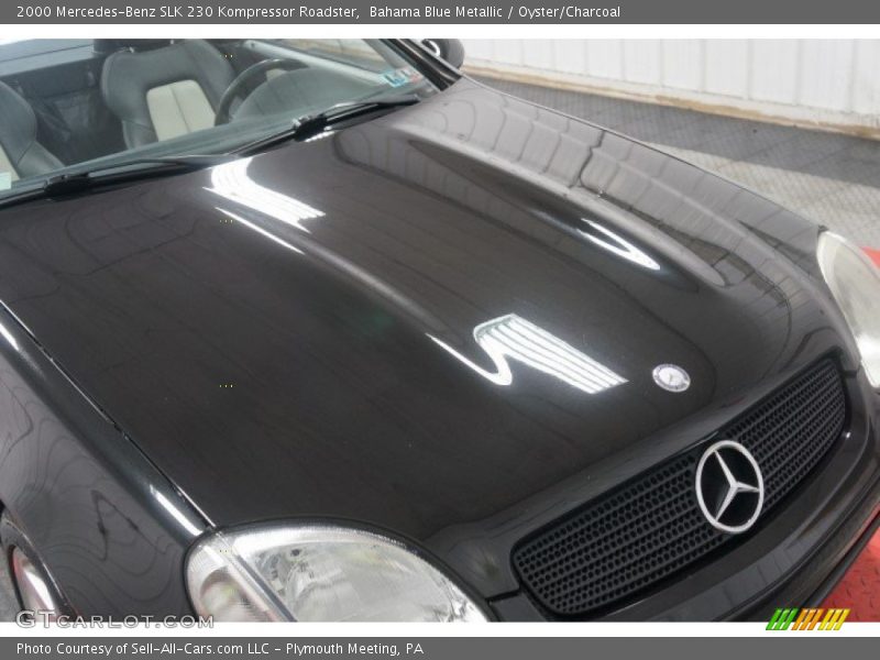 Bahama Blue Metallic / Oyster/Charcoal 2000 Mercedes-Benz SLK 230 Kompressor Roadster