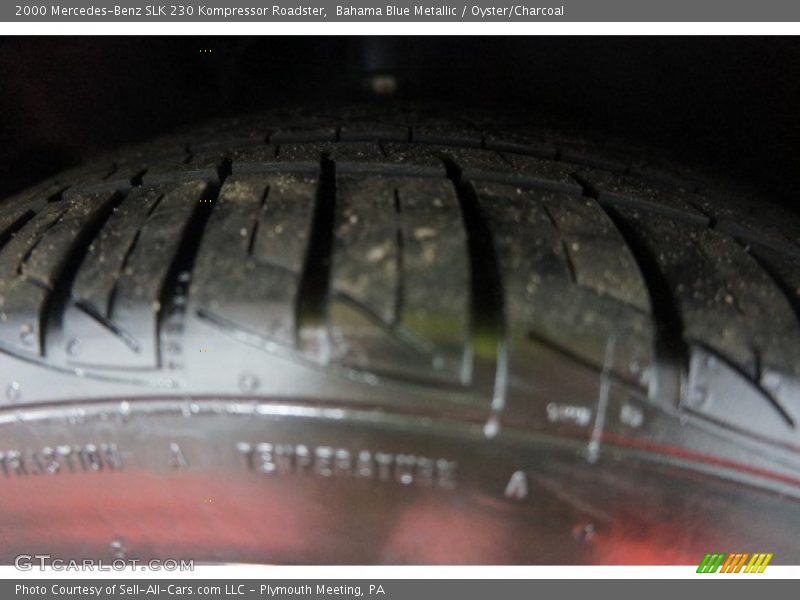 Bahama Blue Metallic / Oyster/Charcoal 2000 Mercedes-Benz SLK 230 Kompressor Roadster