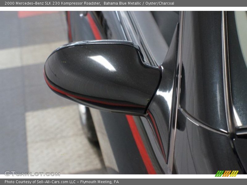 Bahama Blue Metallic / Oyster/Charcoal 2000 Mercedes-Benz SLK 230 Kompressor Roadster
