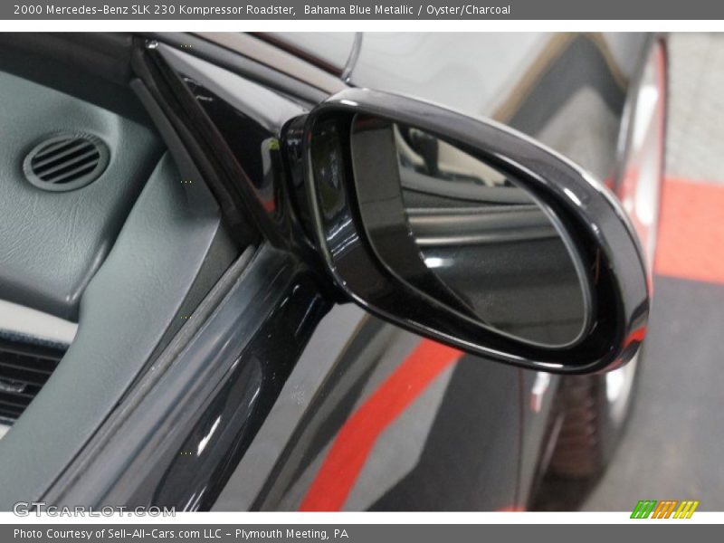 Bahama Blue Metallic / Oyster/Charcoal 2000 Mercedes-Benz SLK 230 Kompressor Roadster