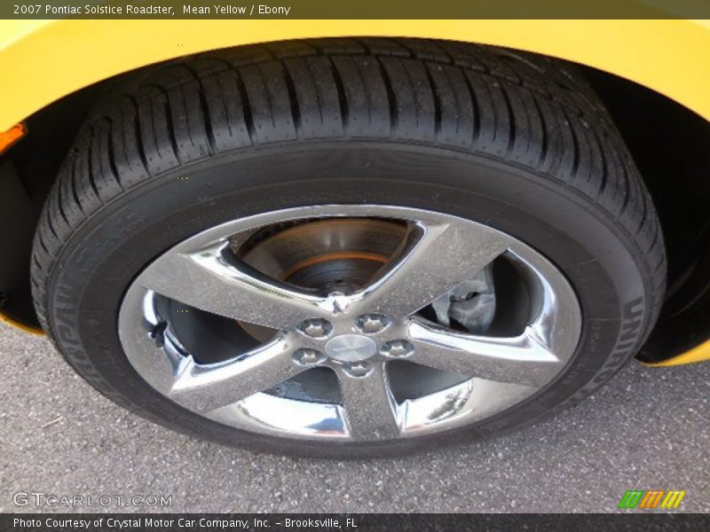 Mean Yellow / Ebony 2007 Pontiac Solstice Roadster