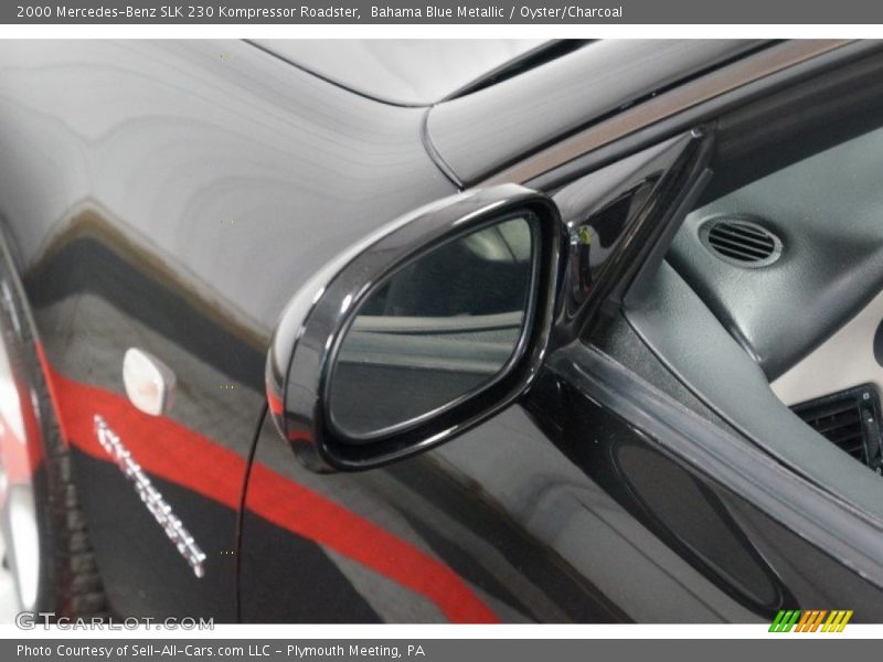 Bahama Blue Metallic / Oyster/Charcoal 2000 Mercedes-Benz SLK 230 Kompressor Roadster