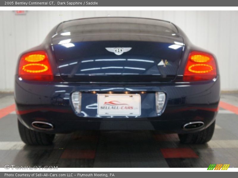 Dark Sapphire / Saddle 2005 Bentley Continental GT