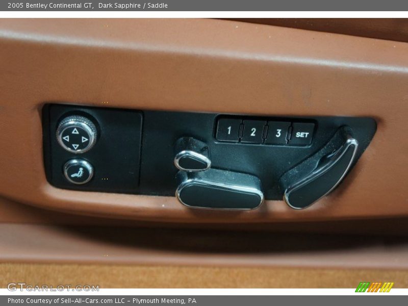 Dark Sapphire / Saddle 2005 Bentley Continental GT