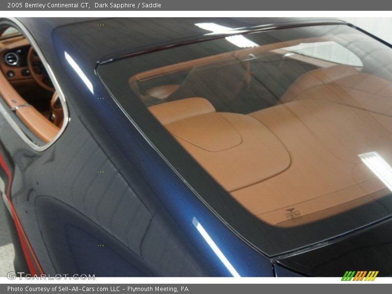 Dark Sapphire / Saddle 2005 Bentley Continental GT