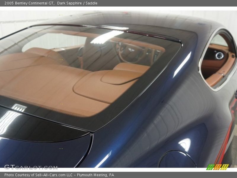 Dark Sapphire / Saddle 2005 Bentley Continental GT