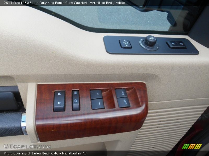 Vermillion Red / Adobe 2014 Ford F350 Super Duty King Ranch Crew Cab 4x4