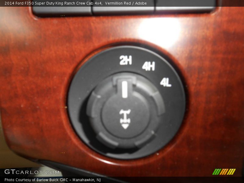 Vermillion Red / Adobe 2014 Ford F350 Super Duty King Ranch Crew Cab 4x4