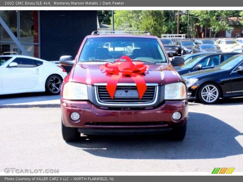 Monterey Maroon Metallic / Dark Pewter 2002 GMC Envoy SLE 4x4