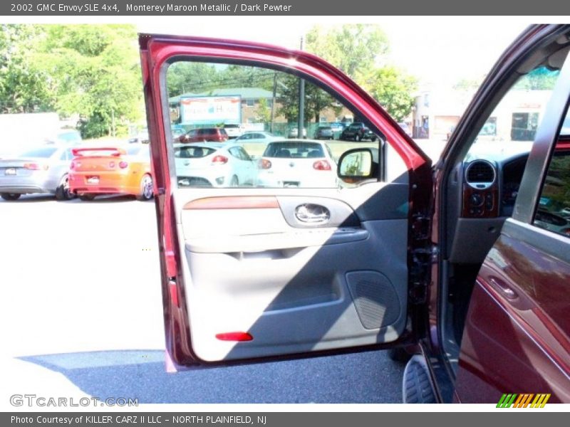 Monterey Maroon Metallic / Dark Pewter 2002 GMC Envoy SLE 4x4