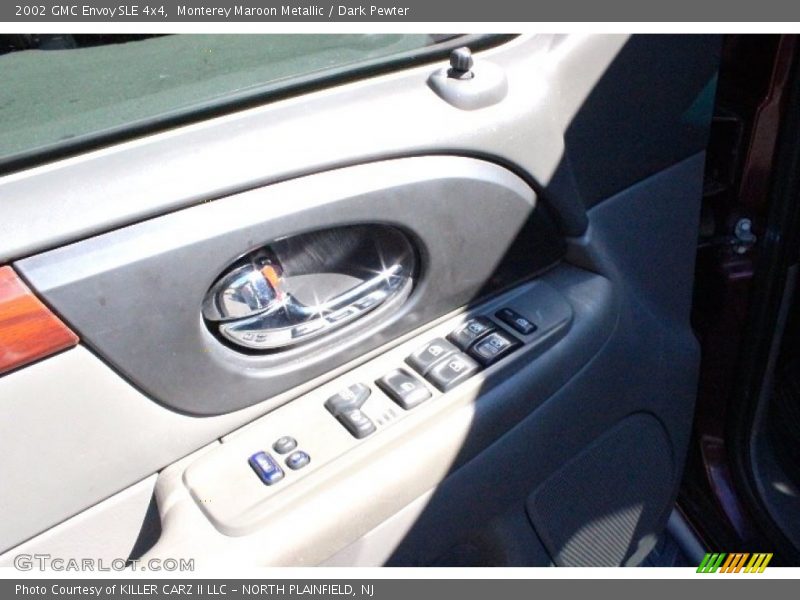 Monterey Maroon Metallic / Dark Pewter 2002 GMC Envoy SLE 4x4