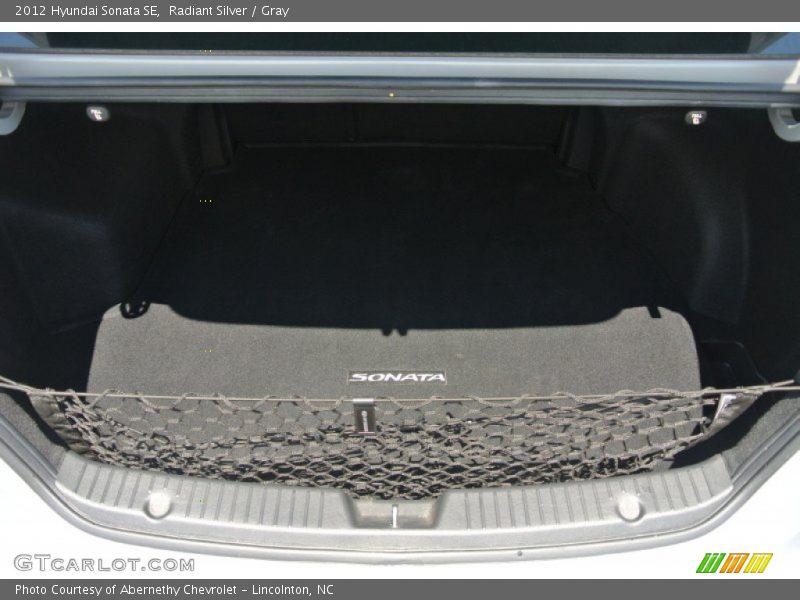Radiant Silver / Gray 2012 Hyundai Sonata SE