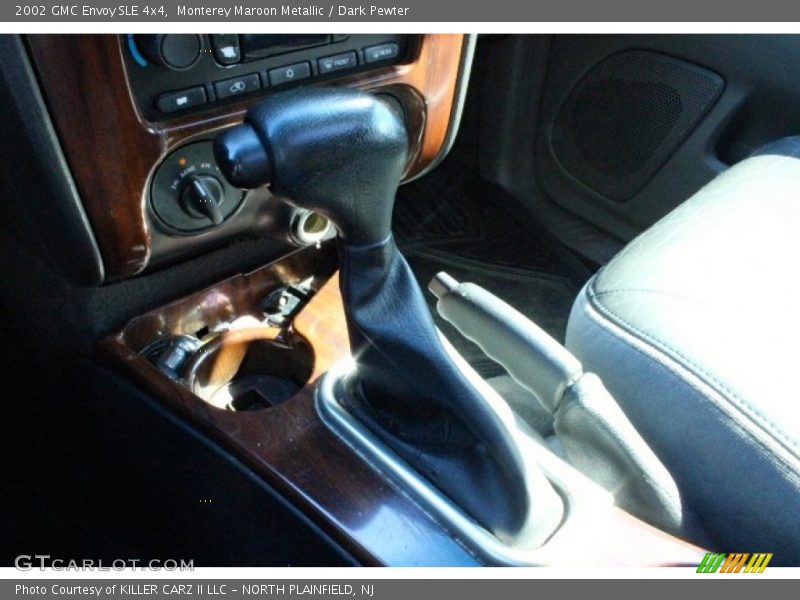 Monterey Maroon Metallic / Dark Pewter 2002 GMC Envoy SLE 4x4
