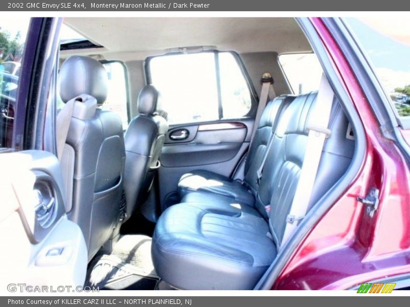 Monterey Maroon Metallic / Dark Pewter 2002 GMC Envoy SLE 4x4