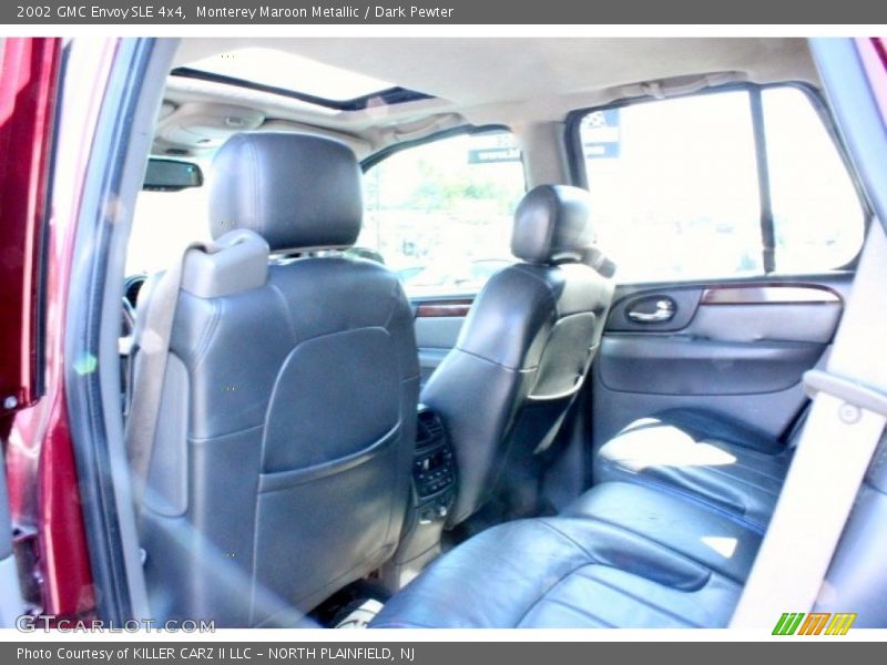 Monterey Maroon Metallic / Dark Pewter 2002 GMC Envoy SLE 4x4