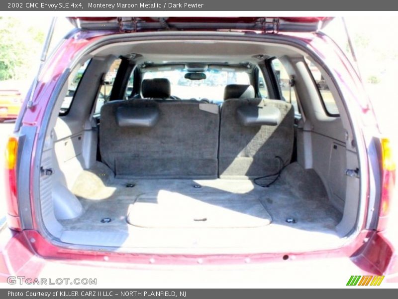 Monterey Maroon Metallic / Dark Pewter 2002 GMC Envoy SLE 4x4