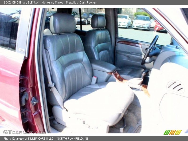 Monterey Maroon Metallic / Dark Pewter 2002 GMC Envoy SLE 4x4