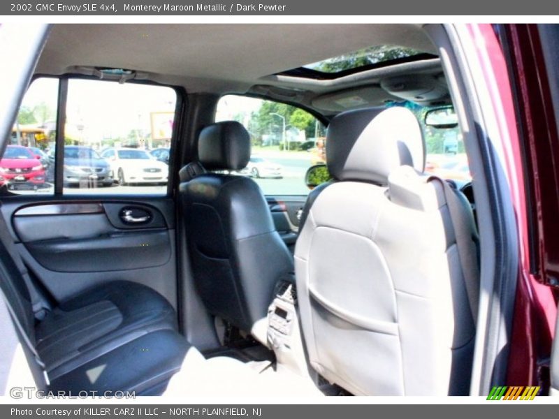 Monterey Maroon Metallic / Dark Pewter 2002 GMC Envoy SLE 4x4
