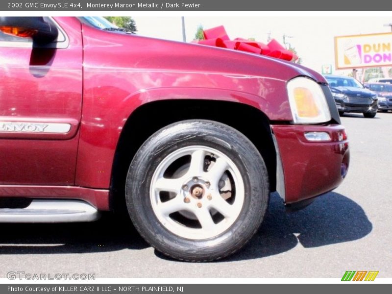 Monterey Maroon Metallic / Dark Pewter 2002 GMC Envoy SLE 4x4