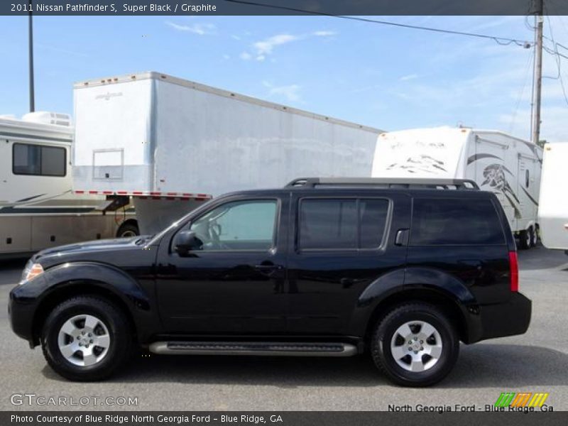 Super Black / Graphite 2011 Nissan Pathfinder S