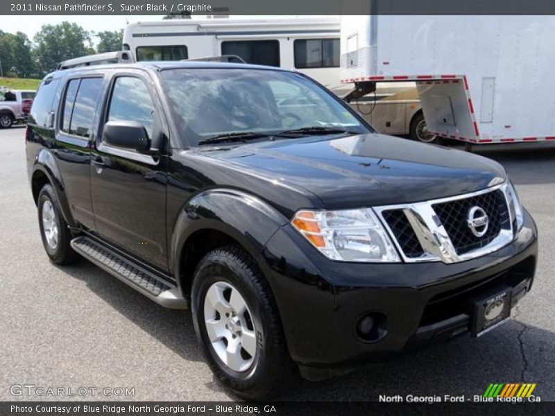 Super Black / Graphite 2011 Nissan Pathfinder S