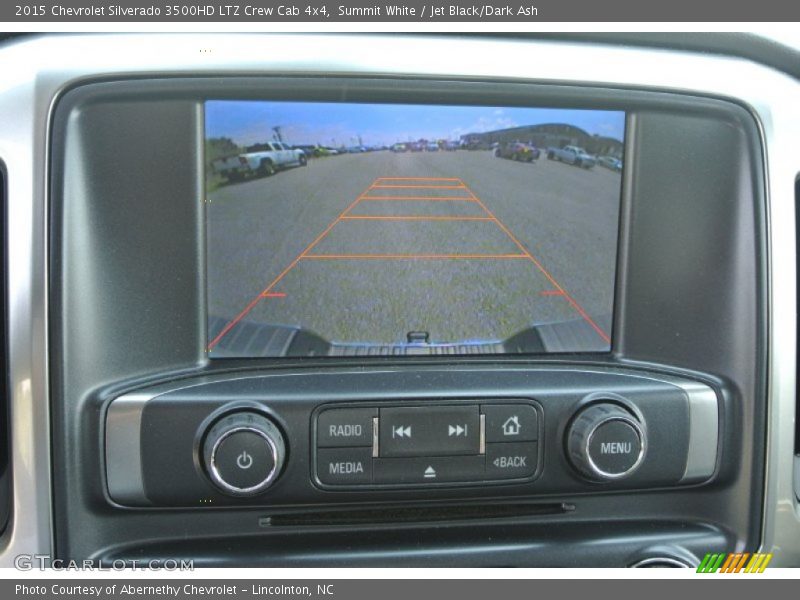 Summit White / Jet Black/Dark Ash 2015 Chevrolet Silverado 3500HD LTZ Crew Cab 4x4