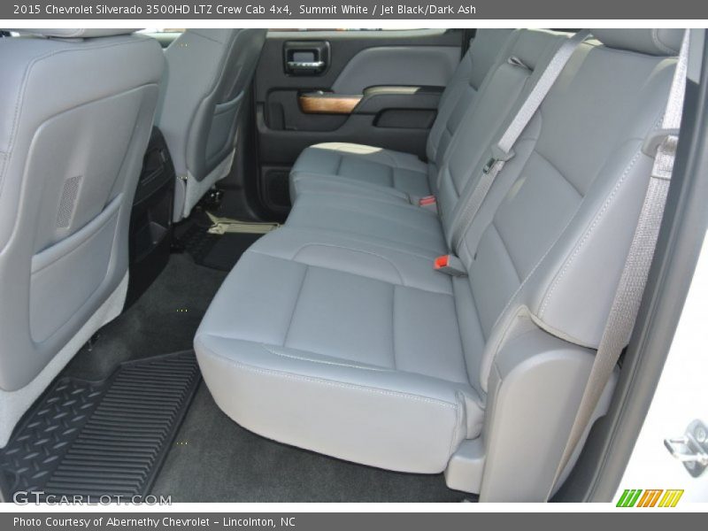 Summit White / Jet Black/Dark Ash 2015 Chevrolet Silverado 3500HD LTZ Crew Cab 4x4
