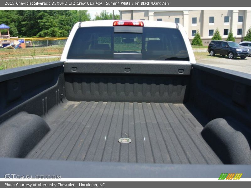 Summit White / Jet Black/Dark Ash 2015 Chevrolet Silverado 3500HD LTZ Crew Cab 4x4