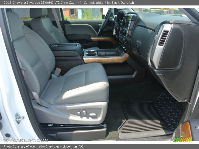 Summit White / Jet Black/Dark Ash 2015 Chevrolet Silverado 3500HD LTZ Crew Cab 4x4
