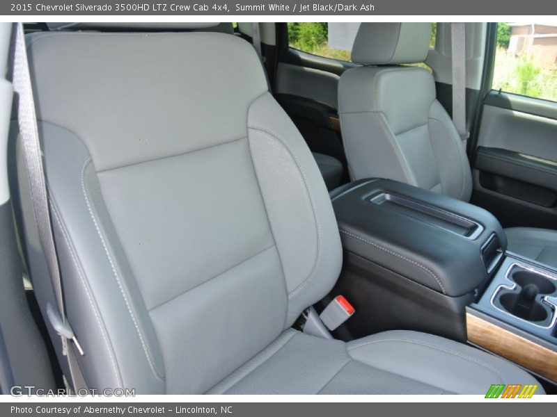 Summit White / Jet Black/Dark Ash 2015 Chevrolet Silverado 3500HD LTZ Crew Cab 4x4