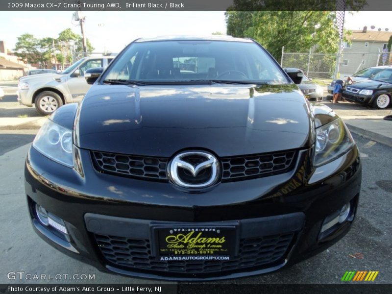 Brilliant Black / Black 2009 Mazda CX-7 Grand Touring AWD