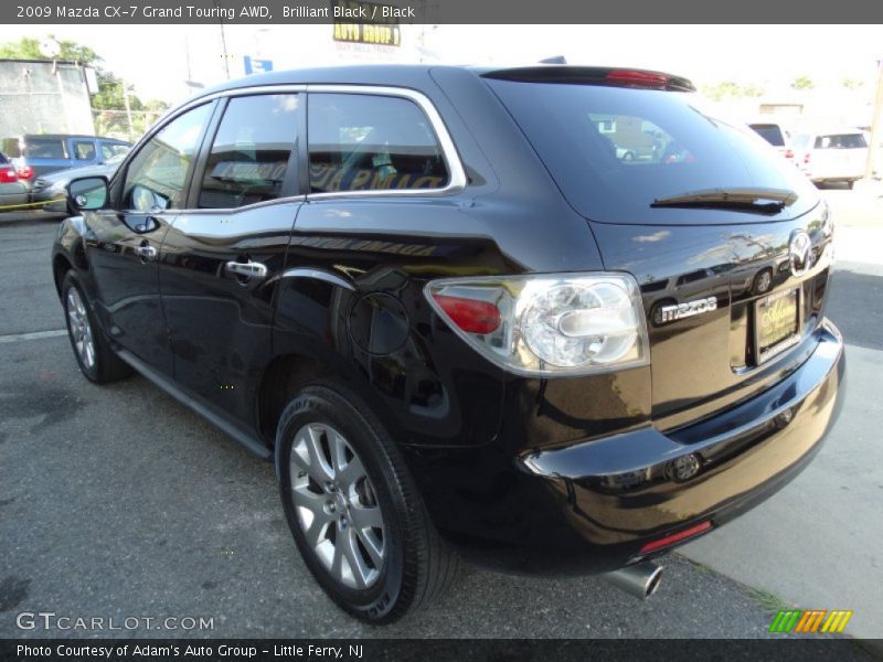 Brilliant Black / Black 2009 Mazda CX-7 Grand Touring AWD
