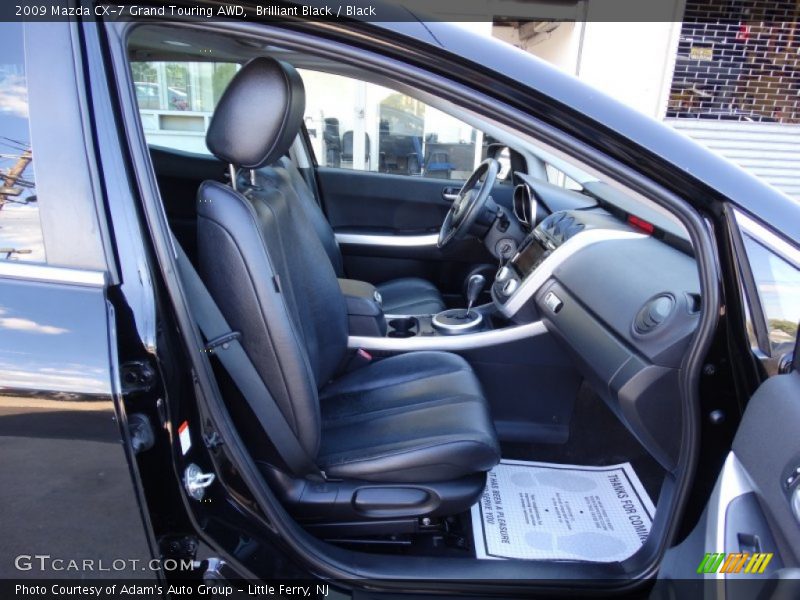Brilliant Black / Black 2009 Mazda CX-7 Grand Touring AWD